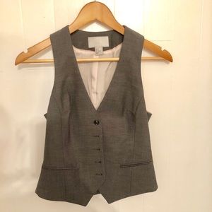 Grey ladies Suit vest, H&M, sz 6
